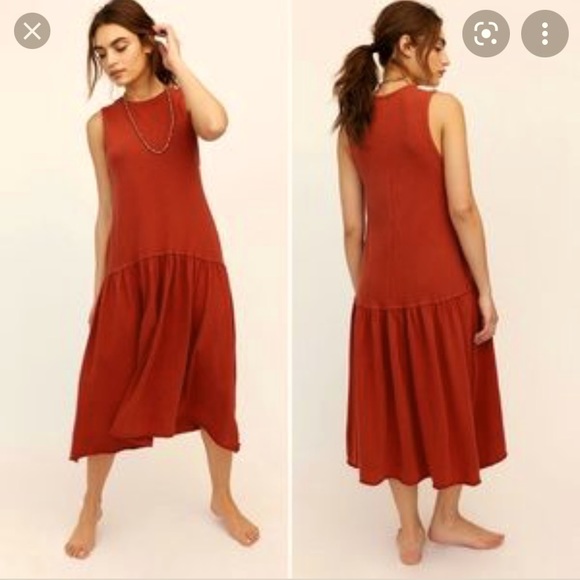 Free People Island Retreat Midi Dress - Picture 1 of 1